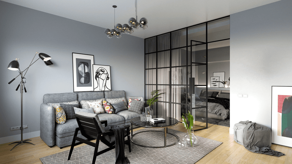 Custom Steel and Glass Partitions